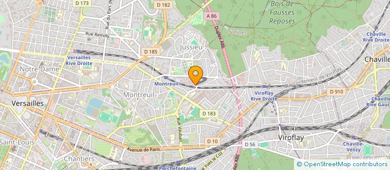 localisation de l'entreprise EPICERIE BAZIN à VERSAILLES