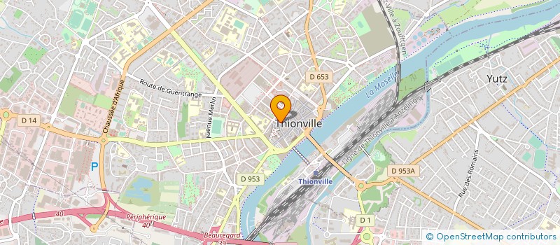 localisation de l'entreprise EPICERIE BIGAND à THIONVILLE