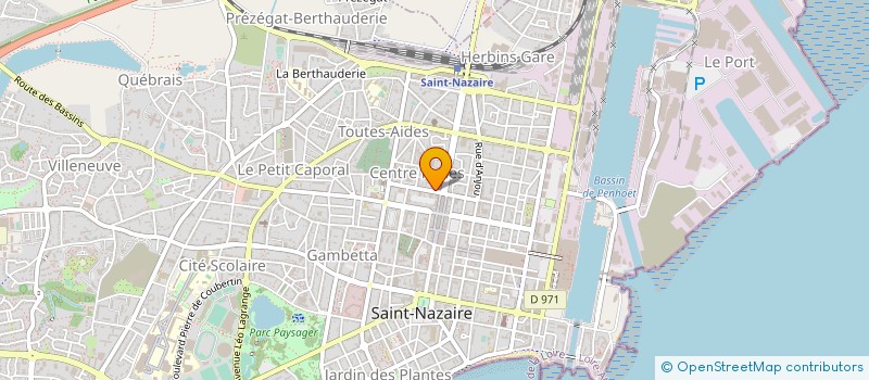 localisation de l'entreprise EPICERIE BULGARE à SAINT-NAZAIRE