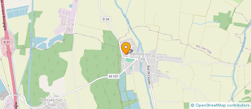 localisation de l'entreprise EPICERIE CAME à REMILLY-SUR-TILLE