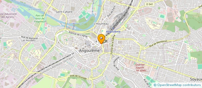 localisation de l'entreprise EPICERIE CHEZ TONTON à ANGOULEME