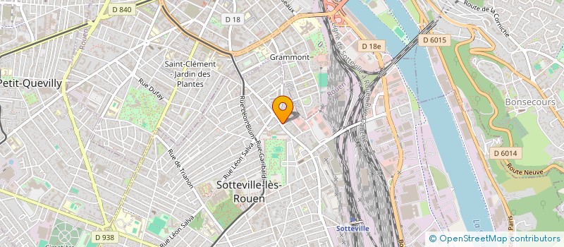 localisation de l'entreprise EPICERIE CORNEILLE à SOTTEVILLE-LES-ROUEN