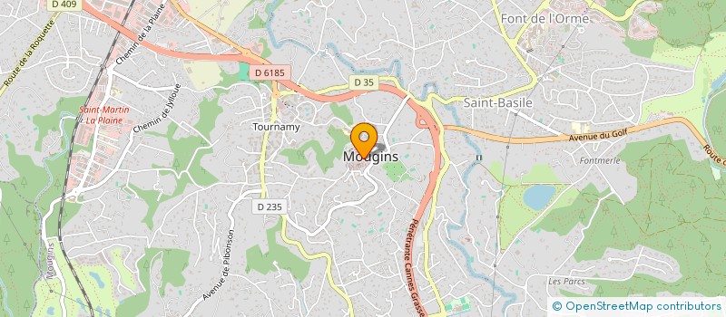 localisation de l'entreprise EPICERIE COSTE MOUGINS à MOUGINS