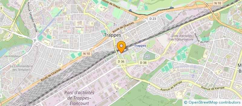 localisation de l'entreprise EPICERIE DE JEAN MACE à TRAPPES