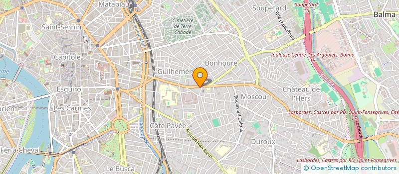 localisation de l'entreprise EPICERIE DE L AVENUE à TOULOUSE