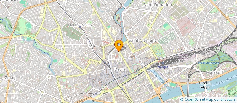 localisation de l'entreprise EPICERIE DE L'ERDRE à NANTES
