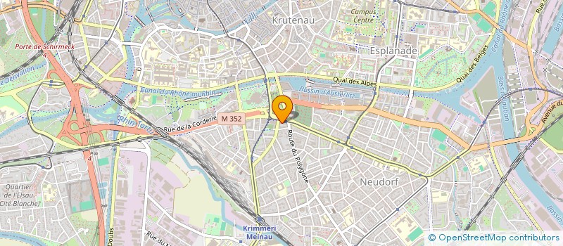 localisation de l'entreprise EPICERIE DE L'ETOILE à STRASBOURG