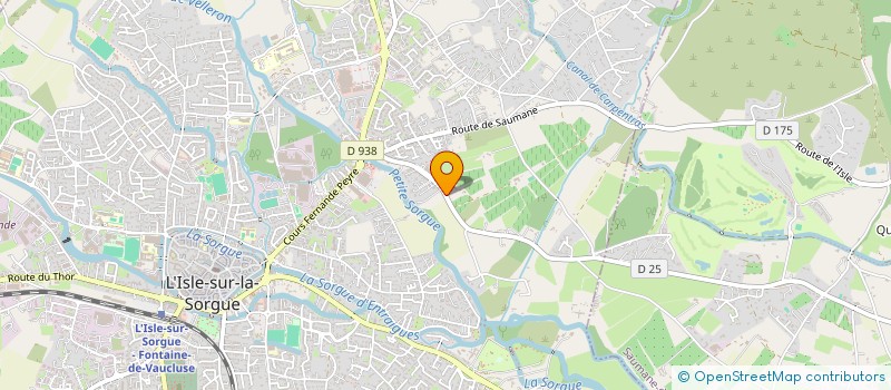 localisation de l'entreprise EPICERIE DE LA FONTAINE  LAGNES