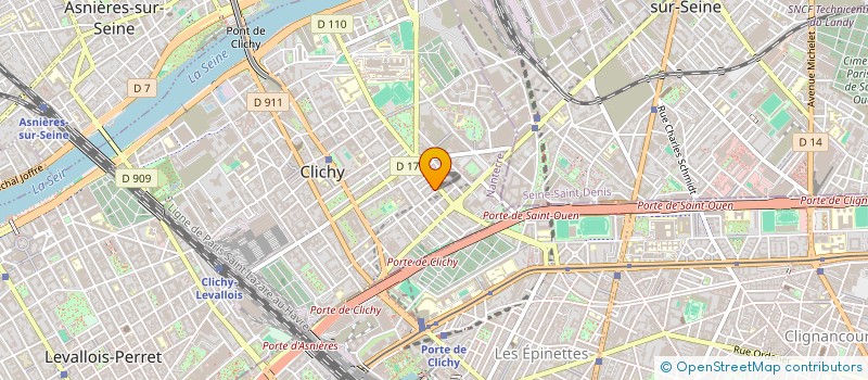 localisation de l'entreprise EPICERIE DE LA LORRAINE à CLICHY