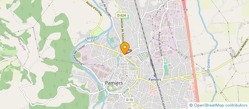 localisation de l'entreprise EPICERIE DE LESTANG à PAMIERS