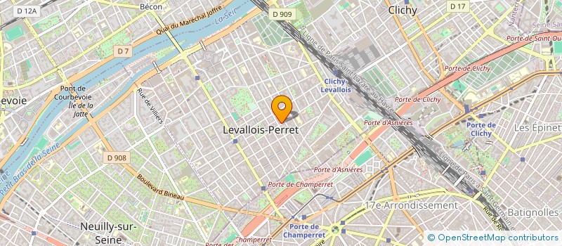 localisation de l'entreprise EPICERIE DE MARIA à LEVALLOIS-PERRET