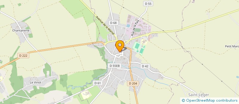 localisation de l'entreprise EPICERIE DE VERDELOT  VERDELOT