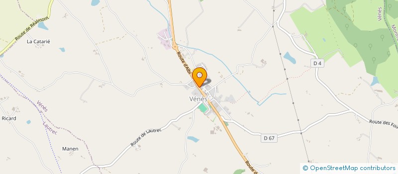 localisation de l'entreprise EPICERIE DE VERO  VENES