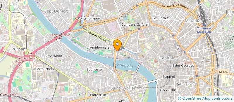 localisation de l'entreprise EPICERIE DES AMIDONNIERS à TOULOUSE