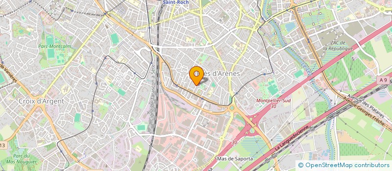 localisation de l'entreprise EPICERIE DES HALLES à MONTPELLIER