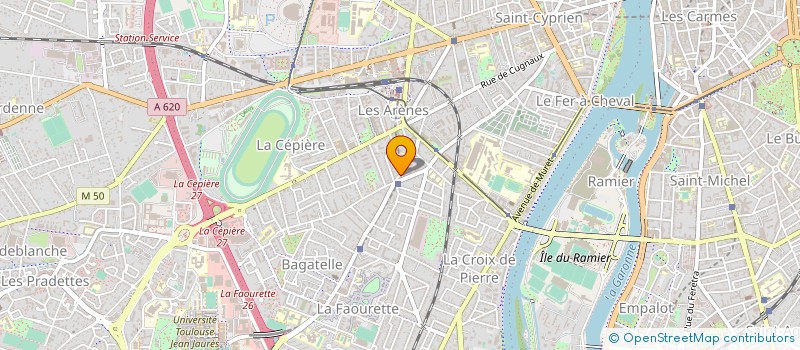 localisation de l'entreprise EPICERIE DESBALS à TOULOUSE