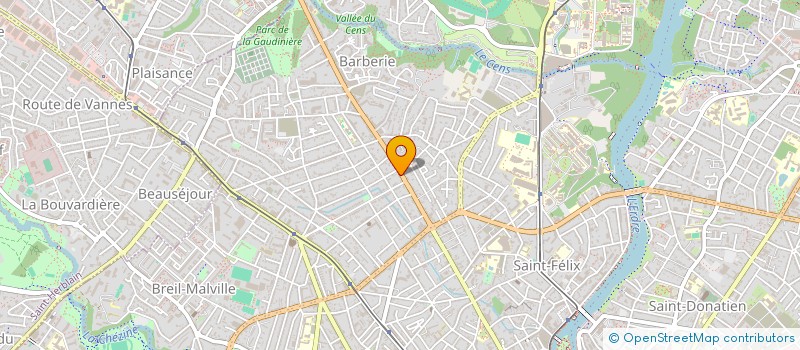 localisation de l'entreprise EPICERIE DU COIN à NANTES