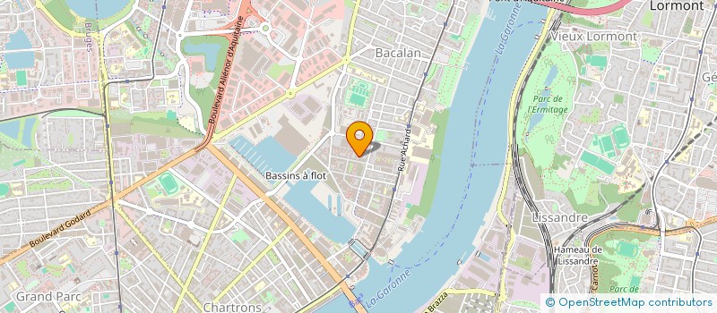 localisation de l'entreprise EPICERIE DU COIN BY ODRAN à BORDEAUX