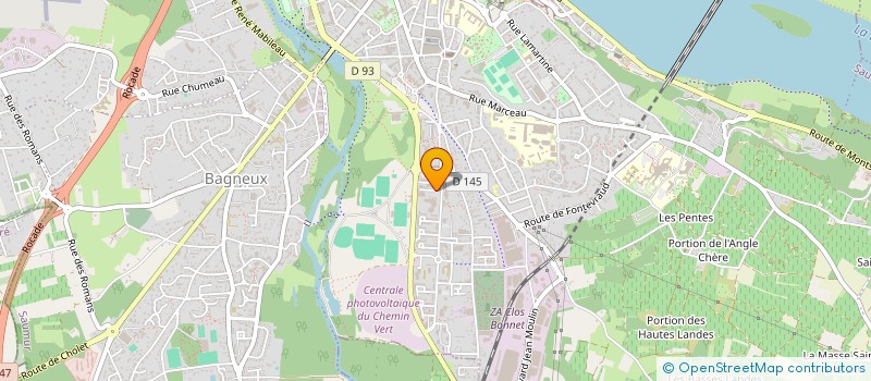 localisation de l'entreprise EPICERIE DU NIL  SAUMUR