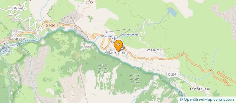 localisation de l'entreprise EPICERIE DU PAYS DE LA MEIJE  VILLAR-D'ARENE