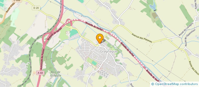 localisation de l'entreprise EPICERIE EDOUARD  GRAGNAGUE