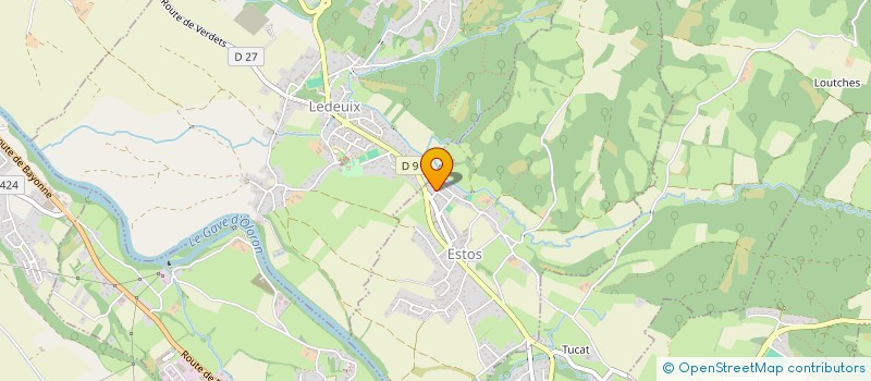 localisation de l'entreprise EPICERIE FINE BEARNAISE  ESTOS