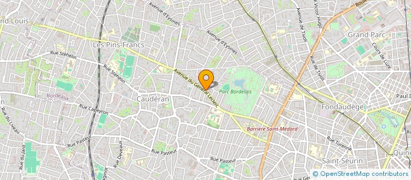 localisation de l'entreprise EPICERIE FINE LAURENT  BORDEAUX