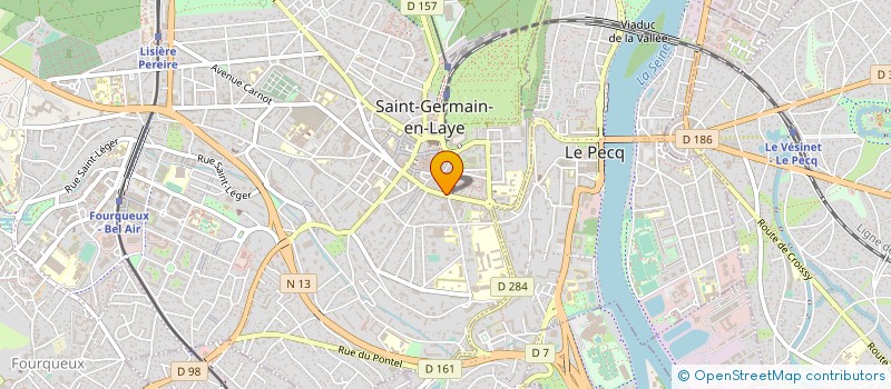localisation de l'entreprise EPICERIE GOURMANDE à SAINT-GERMAIN-EN-LAYE