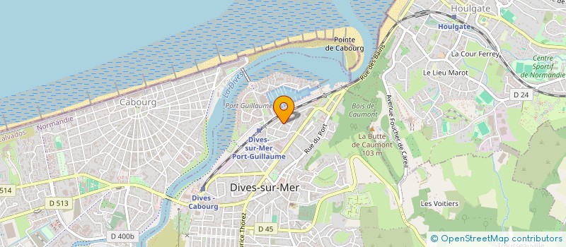 localisation de l'entreprise EPICERIE L ESCALE à DIVES-SUR-MER
