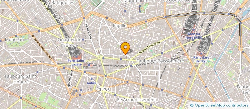 localisation de l'entreprise EPICERIE LA CIGOGNE  PARIS