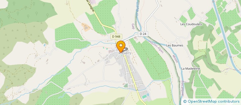 localisation de l'entreprise EPICERIE LA FERME DU ROC DE L'AIGLE  VAL BUECH-MEOUGE