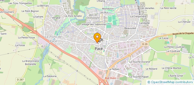 localisation de l'entreprise EPICERIE LAMBERT  PACE