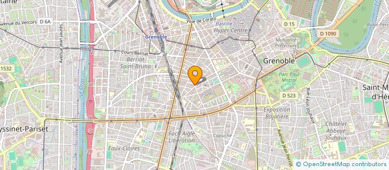 localisation de l'entreprise EPICERIE LOCAVORE  GRENOBLE