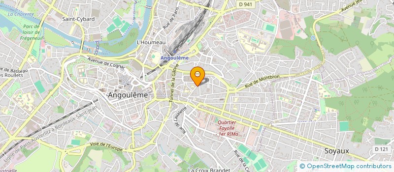localisation de l'entreprise EPICERIE MAIKATOU à ANGOULEME