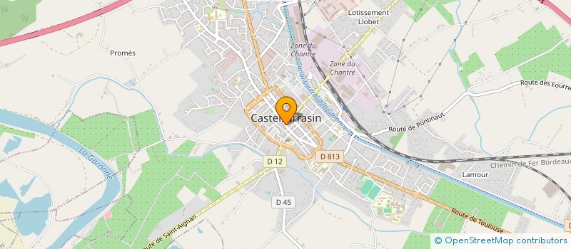 localisation de l'entreprise EPICERIE MAM FLO à CASTELSARRASIN
