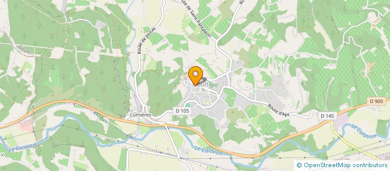 localisation de l'entreprise EPICERIE MAUREL à GOULT