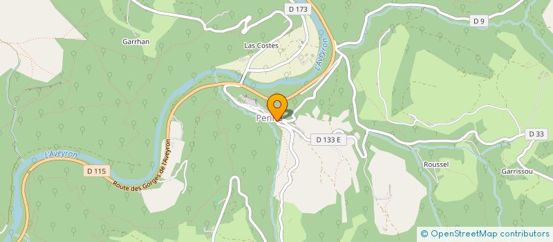 localisation de l'entreprise EPICERIE MIGUEL  PENNE