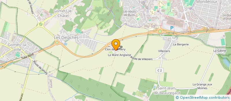 localisation de l'entreprise EPICERIE PARTICIPATIVE L'EPI DU VIADUC à GOMETZ-LE-CHATEL