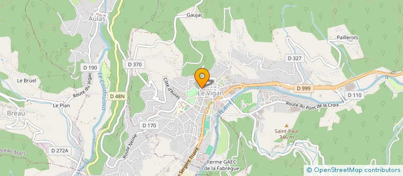 localisation de l'entreprise EPICERIE PLUS EN PAYS VIGANAIS à LE VIGAN