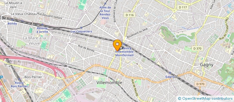 localisation de l'entreprise EPICERIE ROUMAINE MIORITA à VILLEMOMBLE