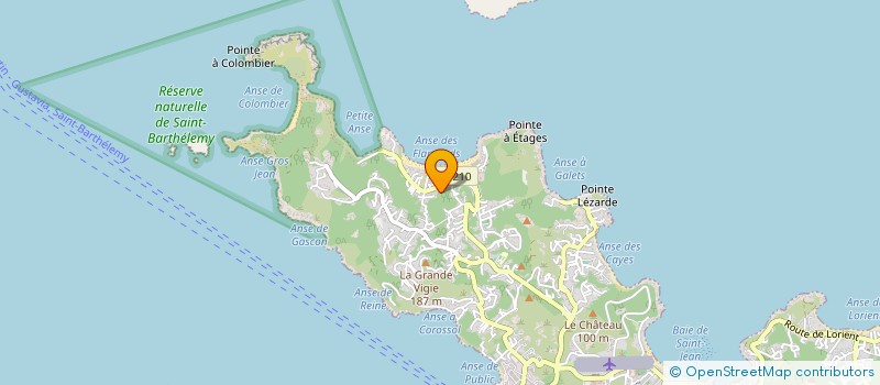 localisation de l'entreprise EPICERIE SAINTE HELENE à SAINT BARTHELEMY