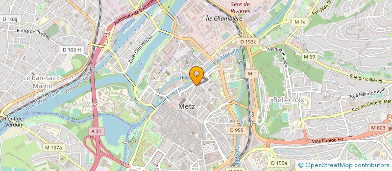 localisation de l'entreprise EPICERIE SAVEUR DU BRESIL à METZ