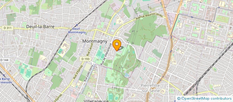 localisation de l'entreprise EPICERIE SOCIALE DE MONTMAGNY LE GRAIN D'EPICE  MONTMAGNY