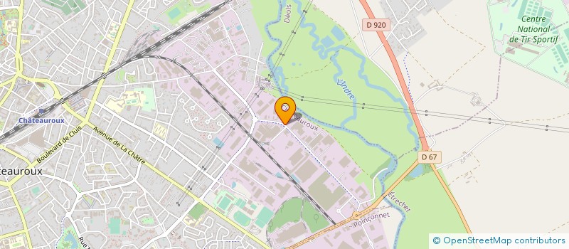 localisation de l'entreprise EPICERIE SOCIALE MOBILE DE BRENNE à VENDOEUVRES