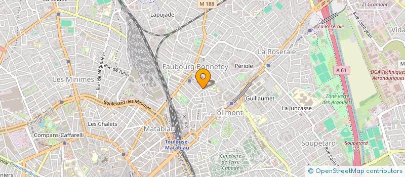 localisation de l'entreprise EPICERIE SOLIDAIRE LA MANNE à TOULOUSE