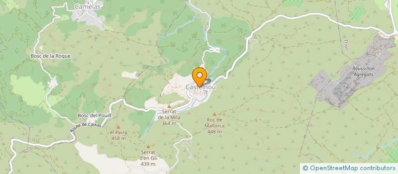 localisation de l'entreprise EPICERIE SOLIDAIRE PER TOTS  CASTELNOU