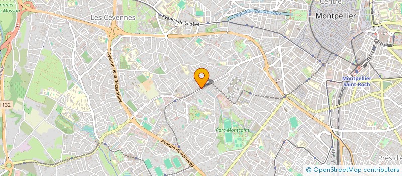 localisation de l'entreprise EPICERIE SOLIDARITE à MONTPELLIER