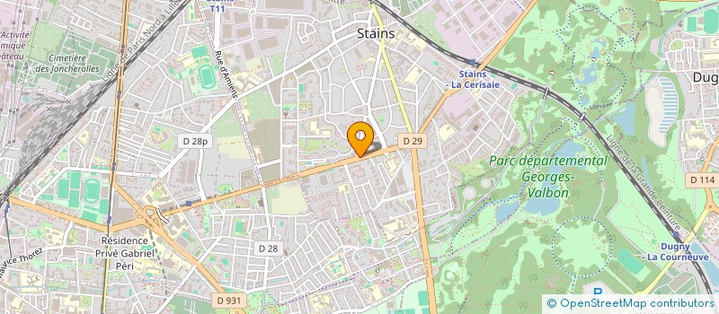 localisation de l'entreprise EPICERIE STANOISE à STAINS