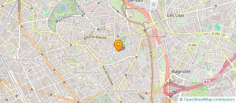 localisation de l'entreprise EPICERIE TOUNETTE  PARIS