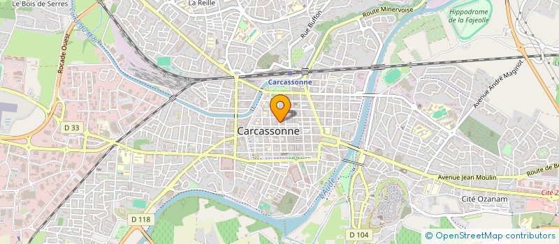 localisation de l'entreprise EPICERIE VAN  CARCASSONNE